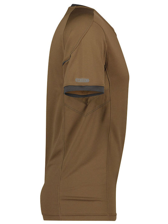 Dassy Workwear Nexus Clay Tricou de Lucru Maro