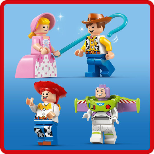 LEGO Disney Toy Story Celebration Train & RC Car for 4+ Years 206 Pieces
