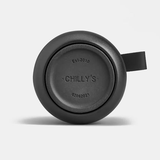 Chilly's Серия 2 Flip Бутилка Термос Неръждаема Стомана Без BPA 500мл Неонов Многоцветен със Сламка
