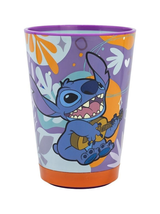 Disney Aloha Collection Чаша за Вода в Лилав Цвят 470мл