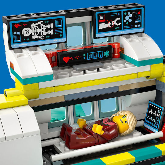LEGO City Emergency Air Ambulance Airplane for Ages 6+ 403 Pieces