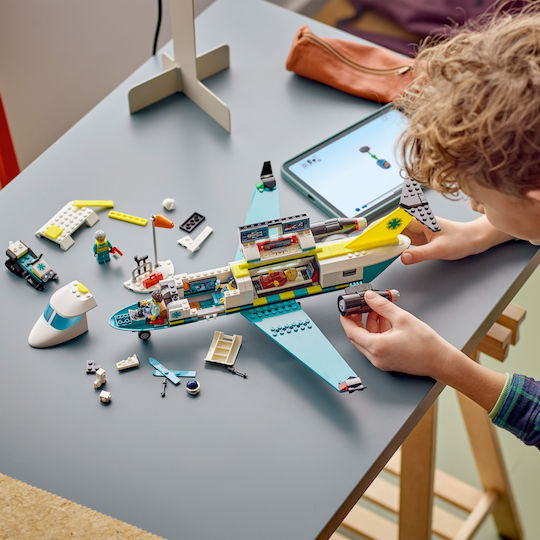 LEGO City Emergency Air Ambulance Airplane for Ages 6+ 403 Pieces