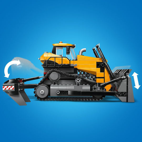 LEGO City Жълт Булдозер за 8+ Години 682 Бройки