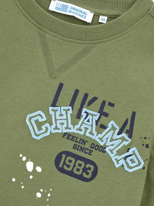 Kids' Shirt Short Sleeve Khaki