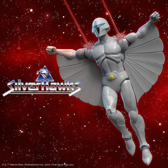 Super7 Silverhawks Ultimates Darkbird Action Figure 18cm