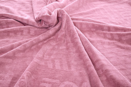 Guy Laroche Beach Towel Pink 90x170cm.