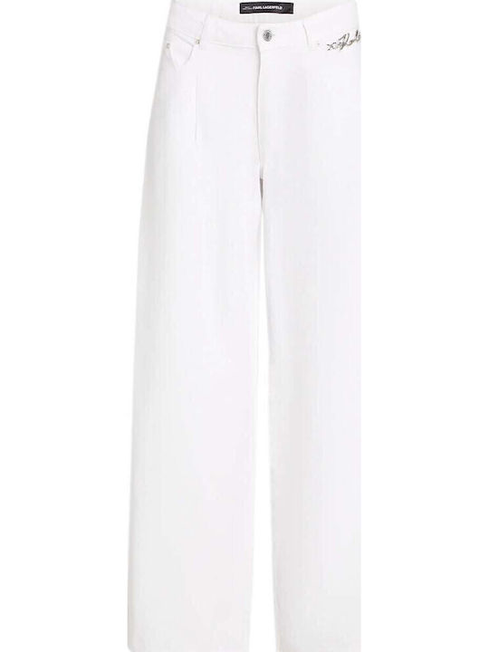 Γυναικείο Jean Παντελόνι White