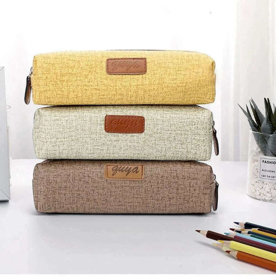 Starrydrip Pencil Case Brown