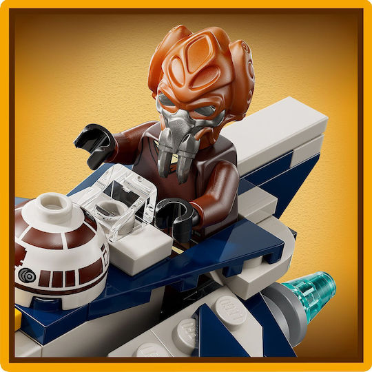 LEGO Star Wars Plo Koon's Jedi Starfighter Microfighter Für 6+ Jahre 89 Stück