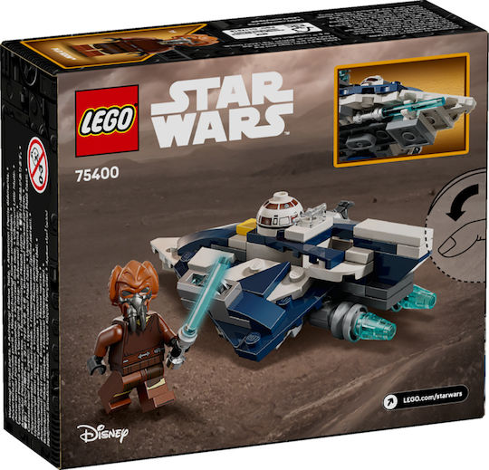 LEGO Star Wars Plo Koon's Jedi Starfighter Microfighter Für 6+ Jahre 89 Stück