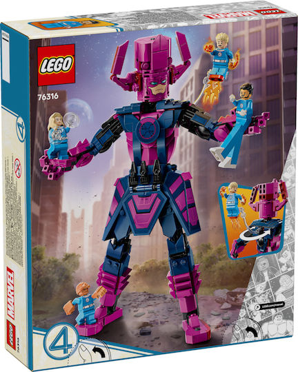 LEGO Marvel Fantastic Four vs Galactus Construction Figure For 9+ Years 427 Pieces