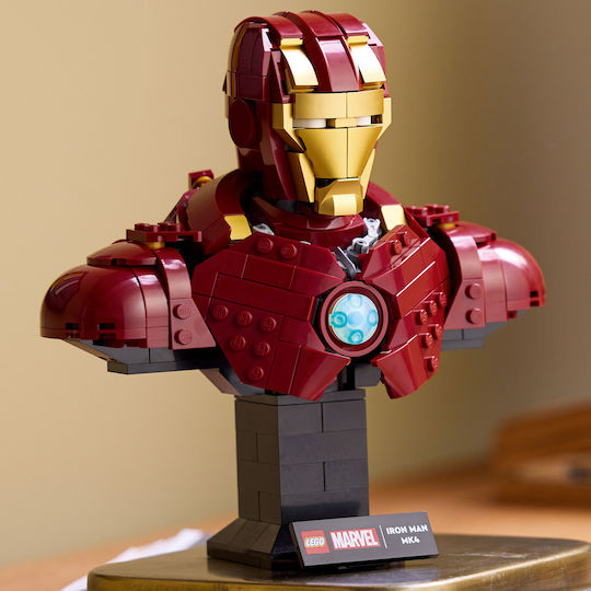 LEGO Marvel Iron Man MK4 Bust for 18+ Years 436 Pieces
