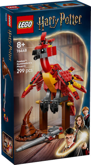 LEGO Harry Potter Fawkes Dumbledore's Phoenix for Ages 8+ 299 Pieces
