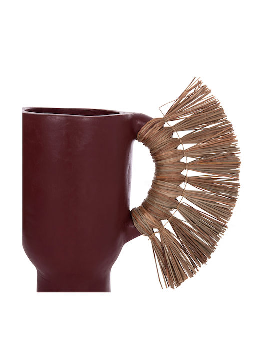 HomeMarkt Decorative Vase Alica Orange 55x19x34cm
