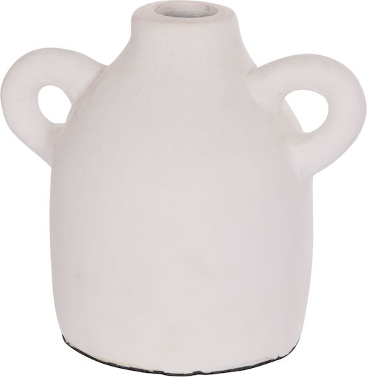 HomeMarkt Διακοσμητικό Βάζο Keramik Clayvon Orange 5x5x19cm 1Stück