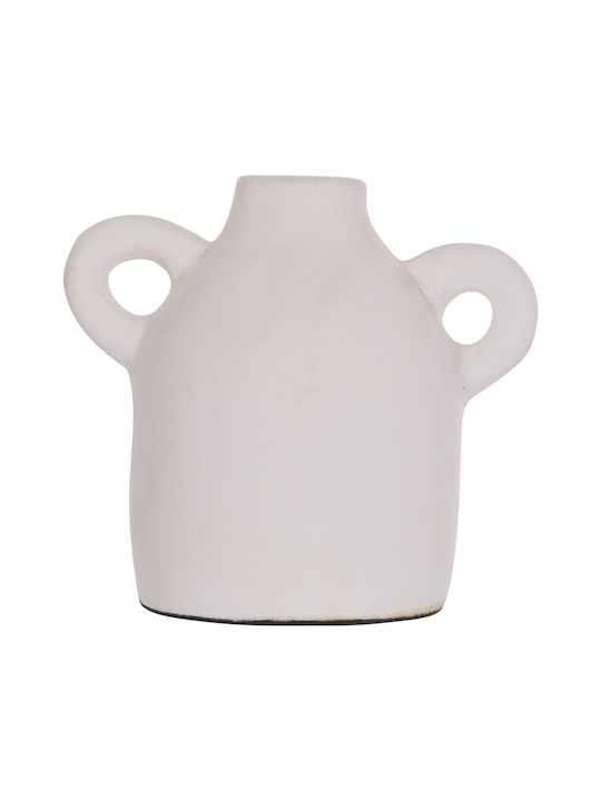 HomeMarkt Decorative Vase Clayvon Orange 5x5x19cm