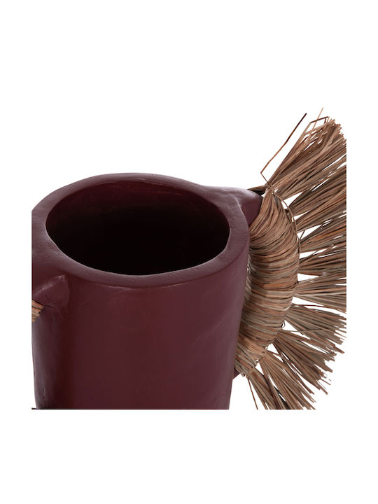 HomeMarkt Decorative Vase Alica Orange 55x19x34cm