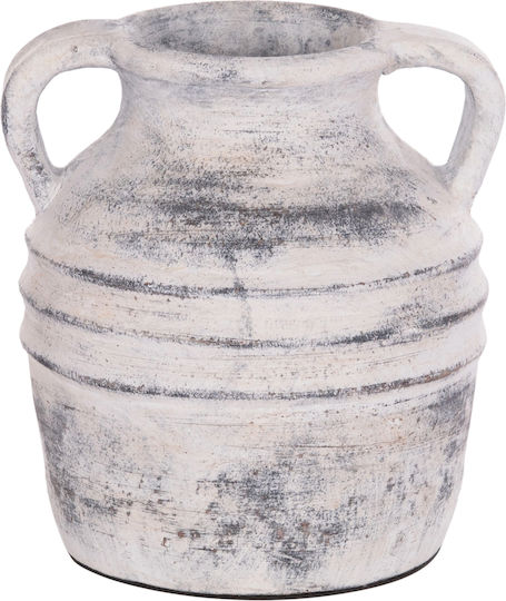 HomeMarkt Decorative Vase Vermo Gray 21x21x22cm