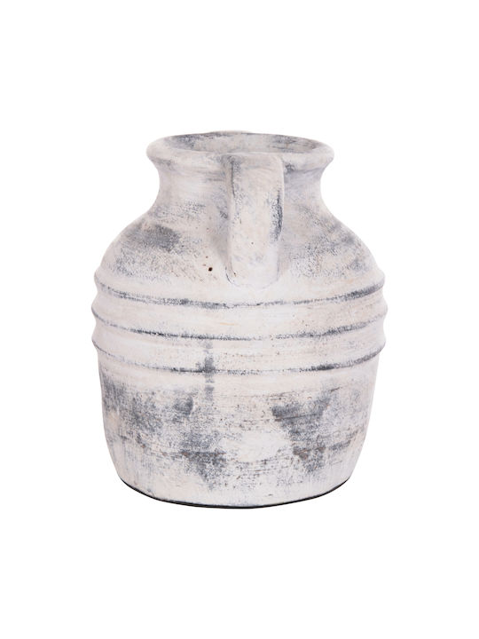 HomeMarkt Decorative Vase Vermo Gray 21x21x22cm