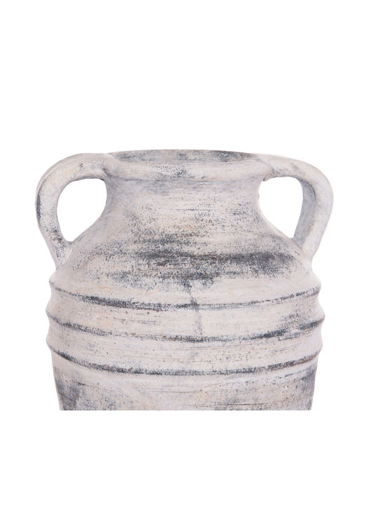 HomeMarkt Decorative Vase Vermo Gray 21x21x22cm