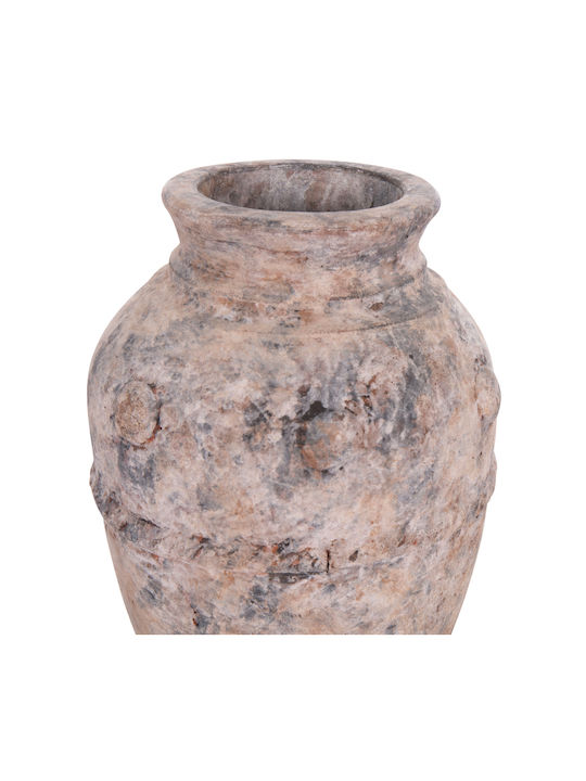 HomeMarkt Decorative Vase Vermo Gray 17x17x19cm