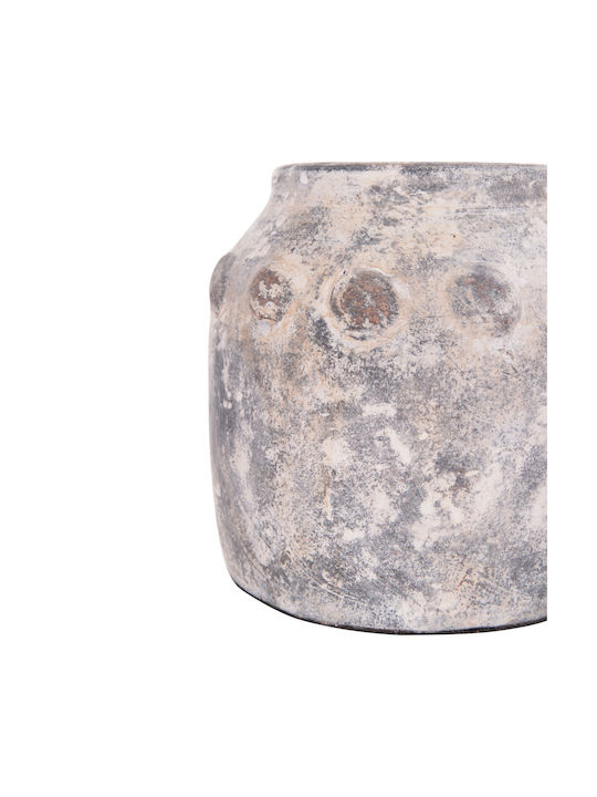 HomeMarkt Decorative Vase Vermo Gray 20x19x20cm