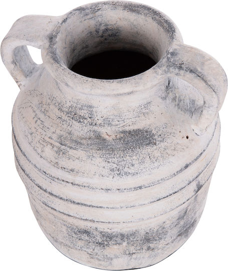 HomeMarkt Decorative Vase Vermo Gray 21x21x22cm