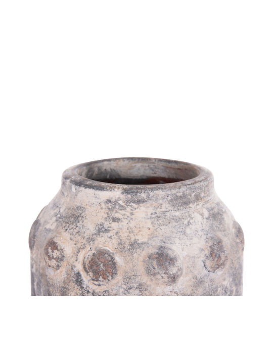 HomeMarkt Decorative Vase Vermo Gray 20x19x20cm