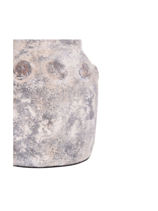 HomeMarkt Decorative Vase Vermo Gray 20x19x20cm
