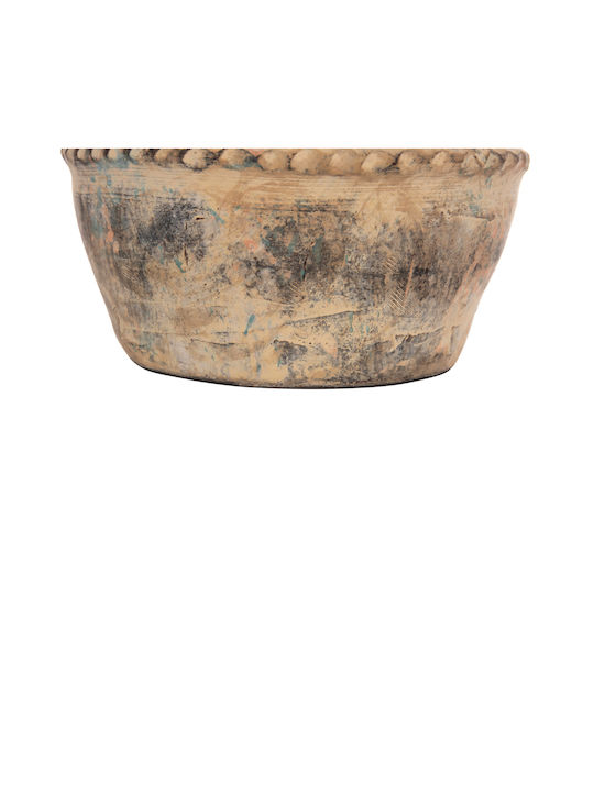 HomeMarkt Decorative Vase Vermo Beige 20x20x20cm