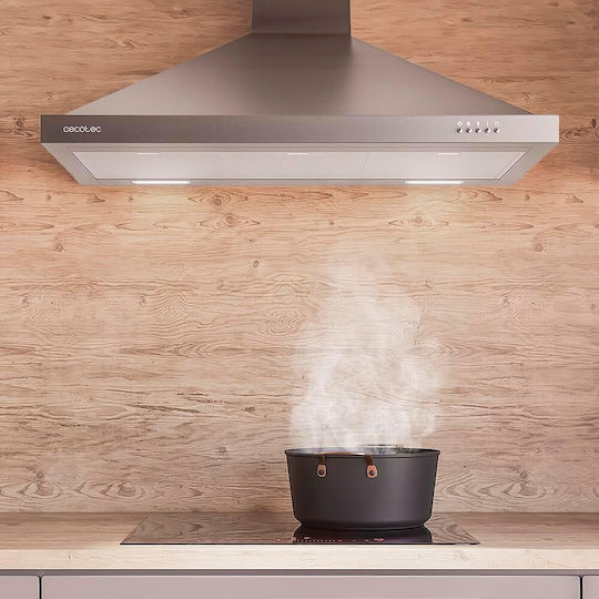 Cecotec Bolero Каминен аспиратор Рециркулация 90см Inox
