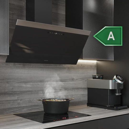 Bolero Flux DT 90650 Chimney Vent Hood 90cm Black