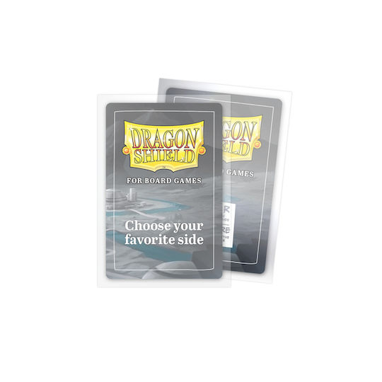 Dragon Shield Clear/non-glare Card Sleeves Mini European Size 70τμχ Διάφανες