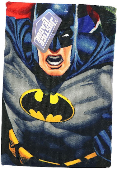 Dc Comics Justice League Παιδική Πετσέτα Θαλάσσης Microfiber Fast Dry 70x140εκ Ye18163 Γαλάζιο 70x140εκ