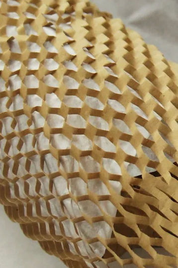 Ρολό Kraft 3d Honeycomb Paper 80m Λευκό 135m