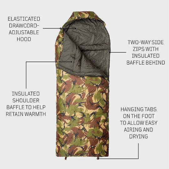 Snugpak Sleeping Bag Kids 2 Seasons Sleeping bag Red