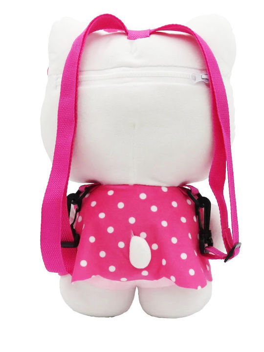 Cerda Hello Kitty Παιδική Τσάντα Πλάτης Λευκή 35x25x14εκ.