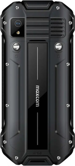 MaxCom Strong MM918 L Dual SIM Resistant Mobile with Buttons Black
