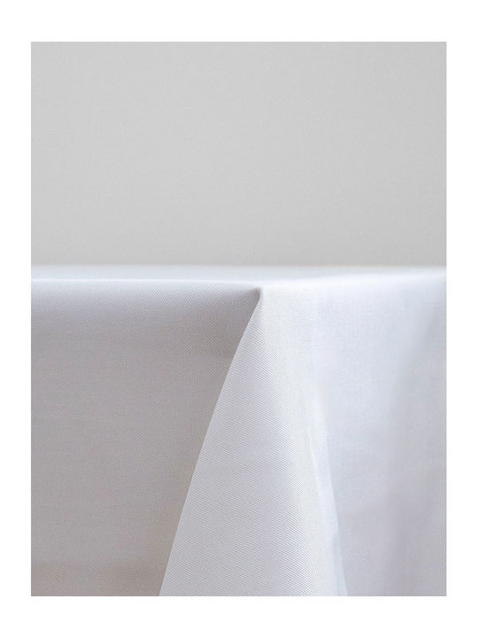 Sunshine Τραπεζομάντηλο Αλέκιαστο White 150x200εκ.