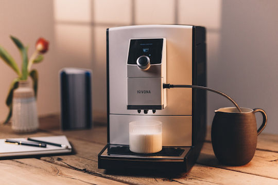 Nivona Cafe Romatica 797 Automatic Espresso Machine 1455W Pressure 15bar for Cappuccino White