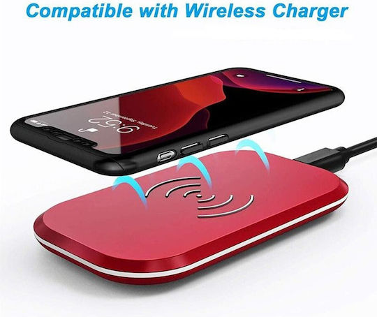 360 Full Cover Plastic / Tempered Glass / Silicon 0.3mm Negru (Galaxy M20)