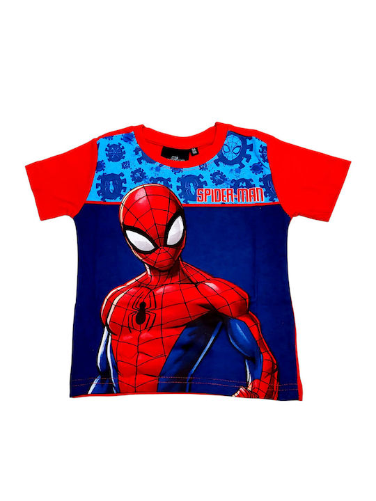 Disney Kids' Pajamas Summer Red Spiderman
