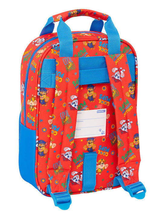 Child Bag Paw Patrol Cool Blue Red 20 x 28 x 8 cm