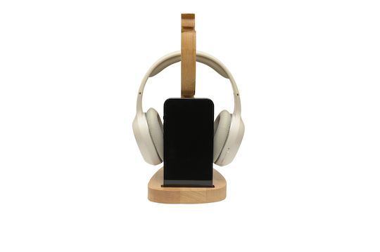 Skymnos Desktop Headphone Stand Beech Wood
