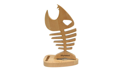 Skymnos Desktop Headphone Stand Beech Wood