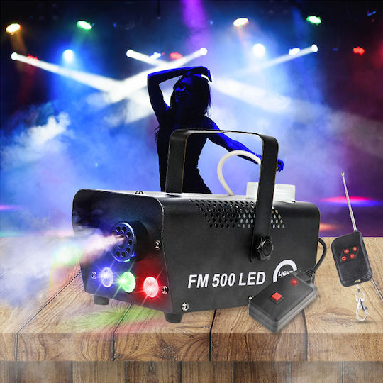 Light4me Fog Machine 500W Wireless / Wired Remote