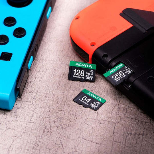 Adata microSDXC 64GB U3 V30 A2 UHS-I 100MB/s With Adapter