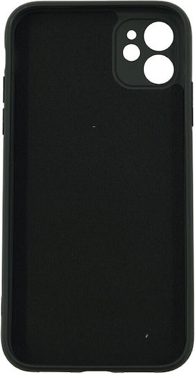 Back Cover Σιλικόνης Μαύρο (iPhone 12 / 12 Pro)