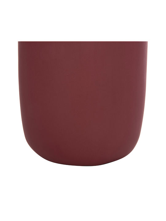 HomeMarkt Decorative Vase Lennox Red 18x18x33cm