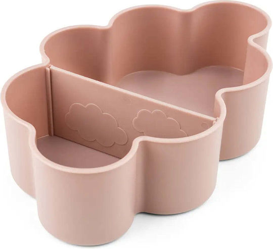 Done by Deer Feeding Set made of Plastic with Non-Slip Base Pink 4pcs for 6+ months